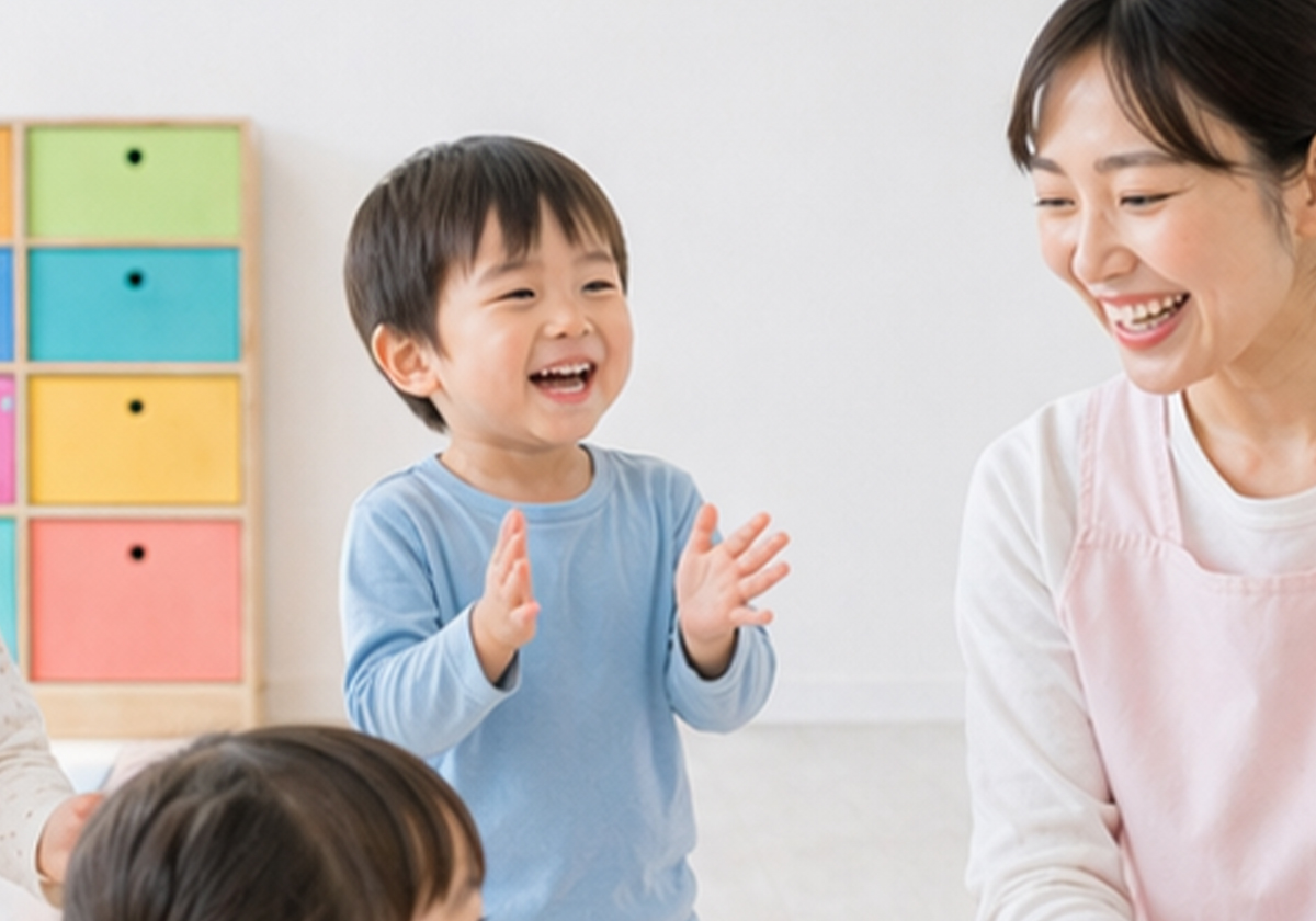 週末託児で過ごす子どもたちの様子